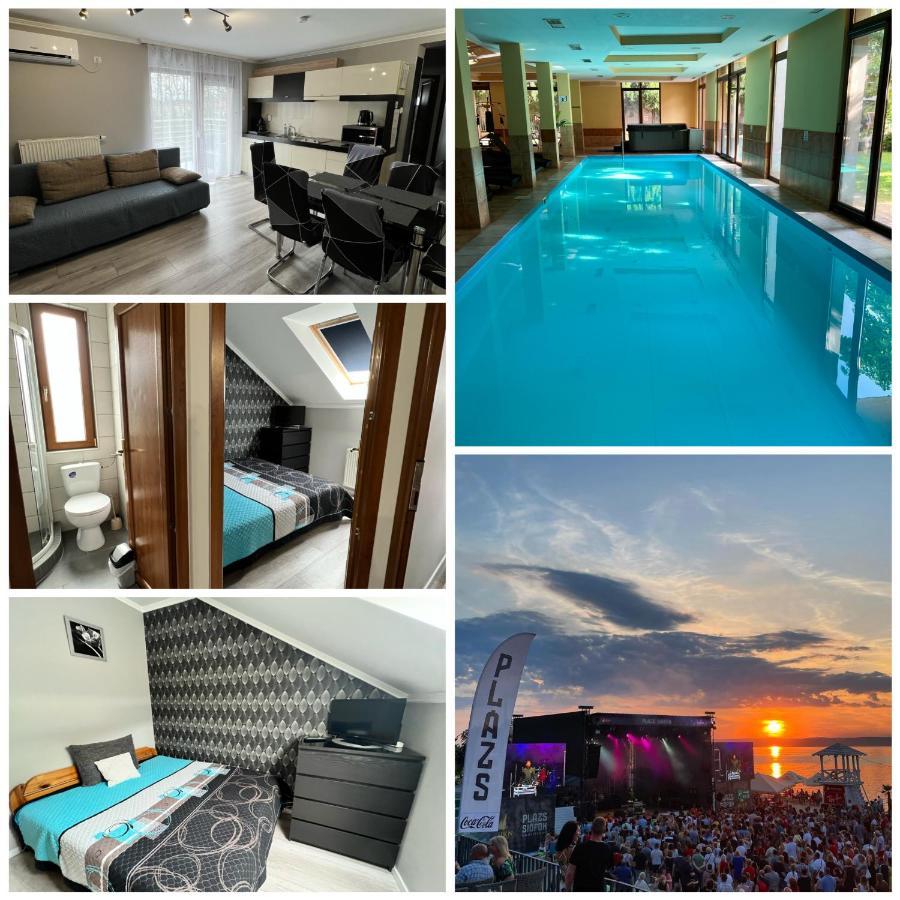 Dorina Wellness Apartman Шіофок Екстер'єр фото